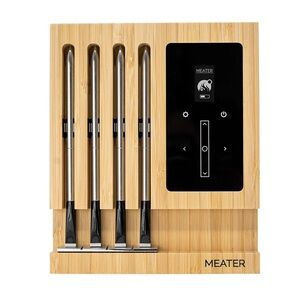 NEW Meater OSC-MT-MB01 Wireless Smart Meat Cooking Thermometer - Silver/Black